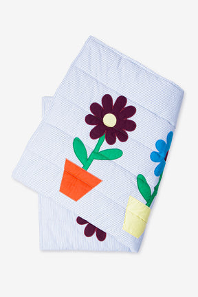TAPIS A LANGER FLEURS 