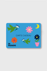 La carte cadeau électronique 26 Paradis : Le cadeau idéal pour toutes les occasions